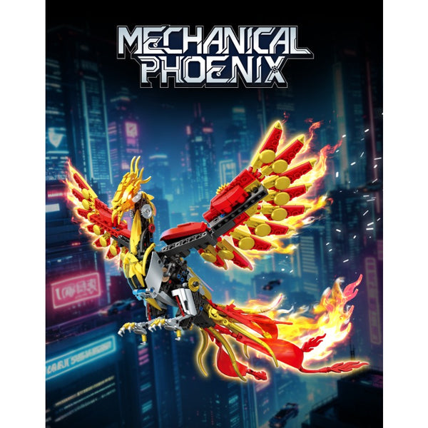 901PCS Mechanical Phoenix – Joy Bricks