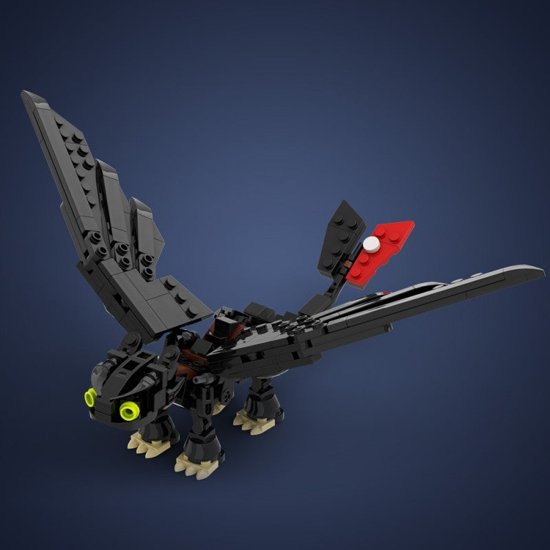 (Gobricks version)  215pcs MOC-212828 Toothless