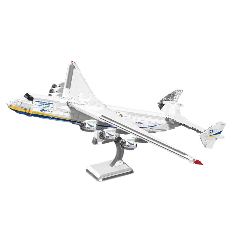 1728 pcs JIESTAR JJ9093 AN-225 Large transport plane 1:135