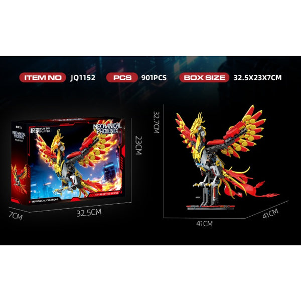 901PCS Mechanical Phoenix – Joy Bricks
