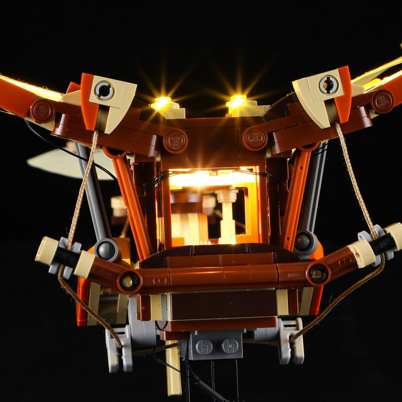 493 pcs Leonardo da Vinci's Flying Machine
