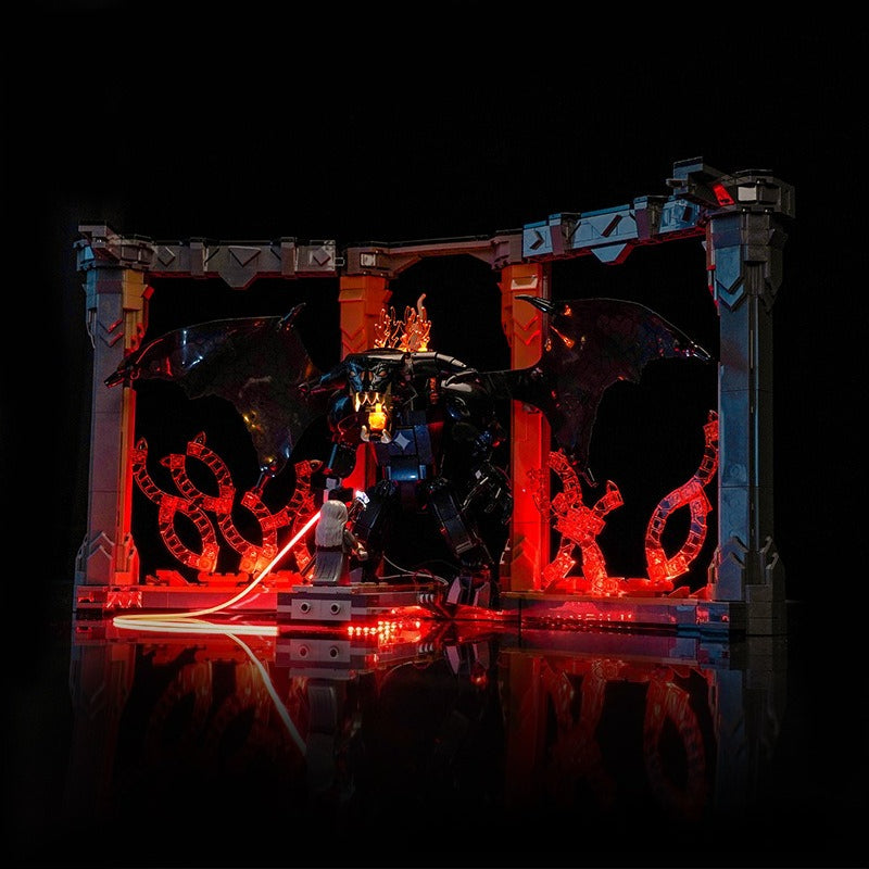 1201pcs The Lord of the Rings: Balrog™ Book Nook