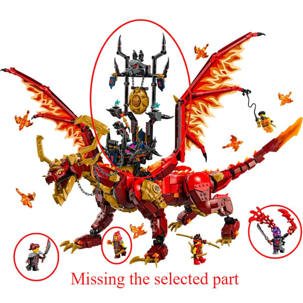 1716 pcs Source Dragon of Motion – Joy Bricks