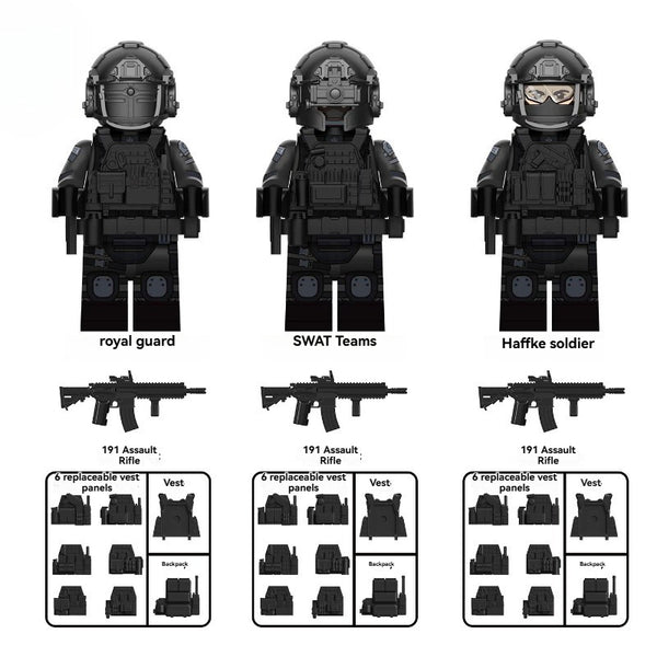 ZX82608-ZX82610 Delta Force series Minifigures – Joy Bricks