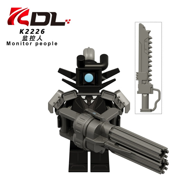 KDL834 Skibidi Toilet series Minifigures – Joy Bricks