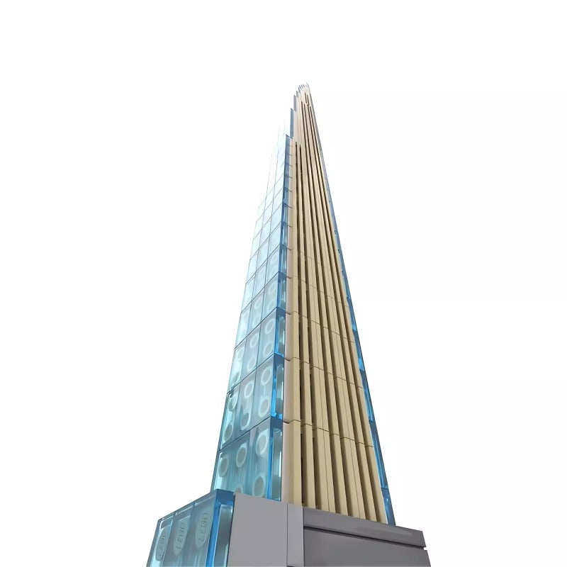 634PCS MOC-148522 111 West 57th Street 1:800 Scale (Steinway Tower)