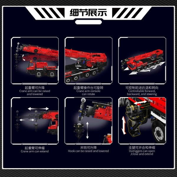 Mouldking 17073 LTM1110 Crane – Joy Bricks