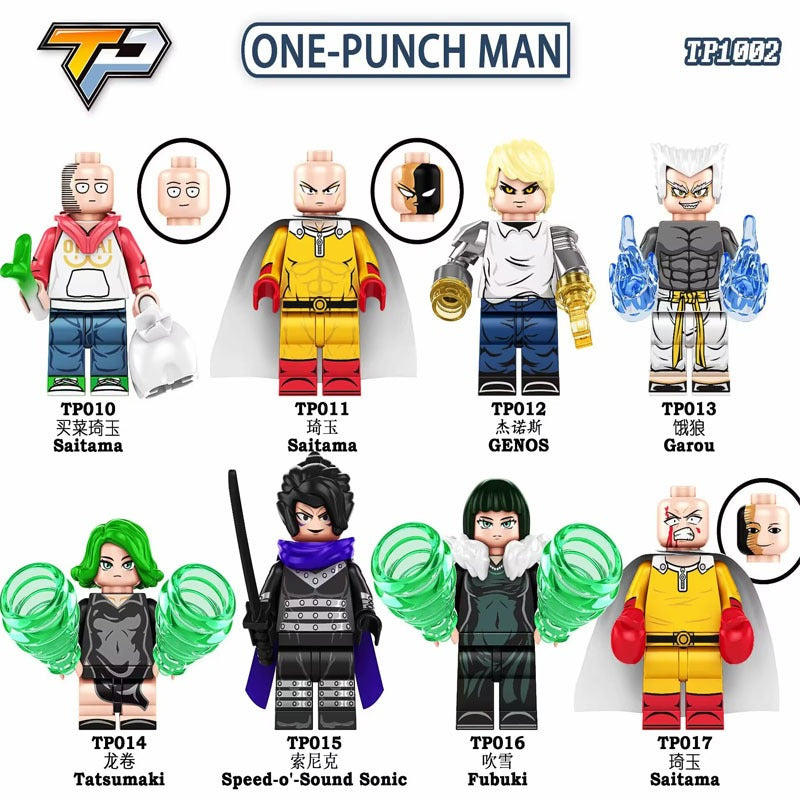 TP1002 One Punch Man Series Minifigures Joy Bricks