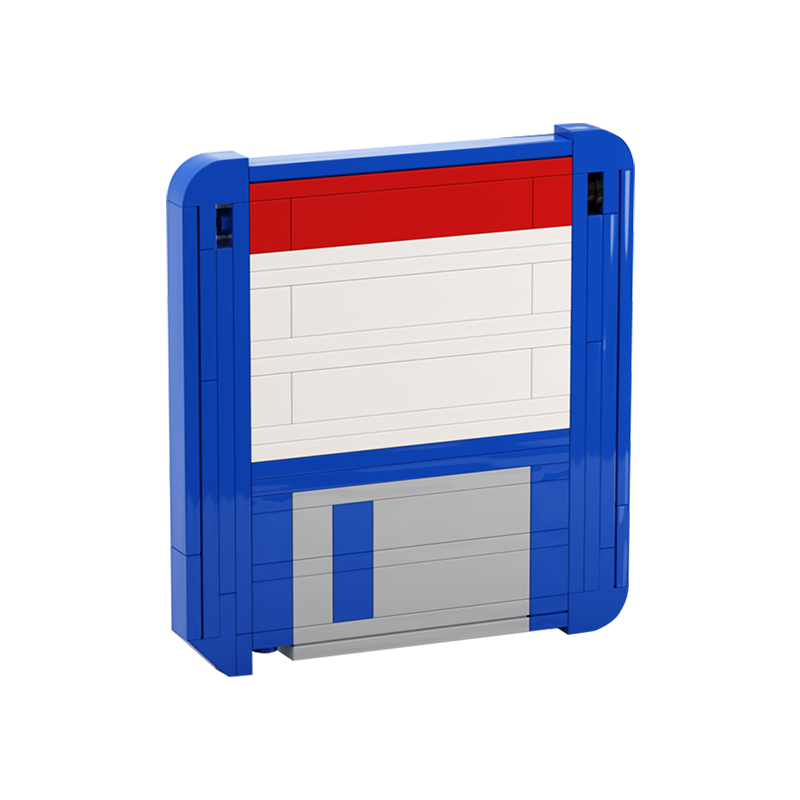 (Gobricks version) MOC-82252 Save Icon (Floppy Disk) Update