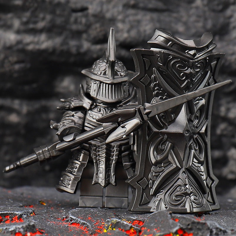 Lzy100-104 Demon Soul Tower Knight Medieval Guard Minifigures