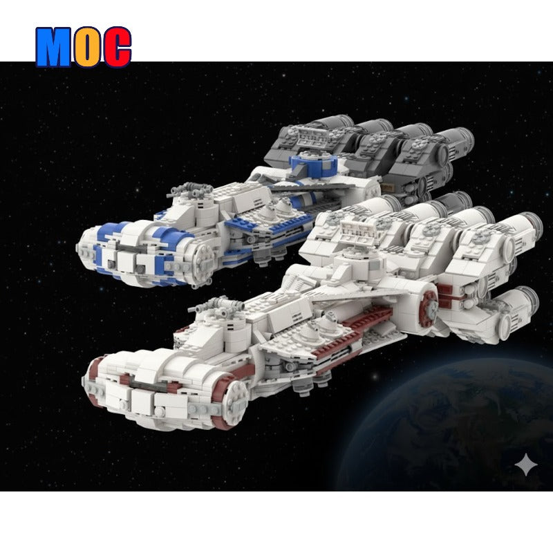 1903pcs MOC-73874 Micro Blockade Runners Tantive IV & Liberator