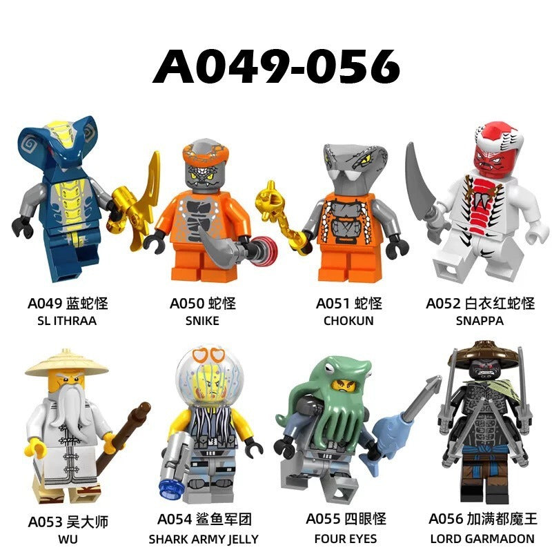 A049-056 Ninja Series Minifigures – Joy Bricks