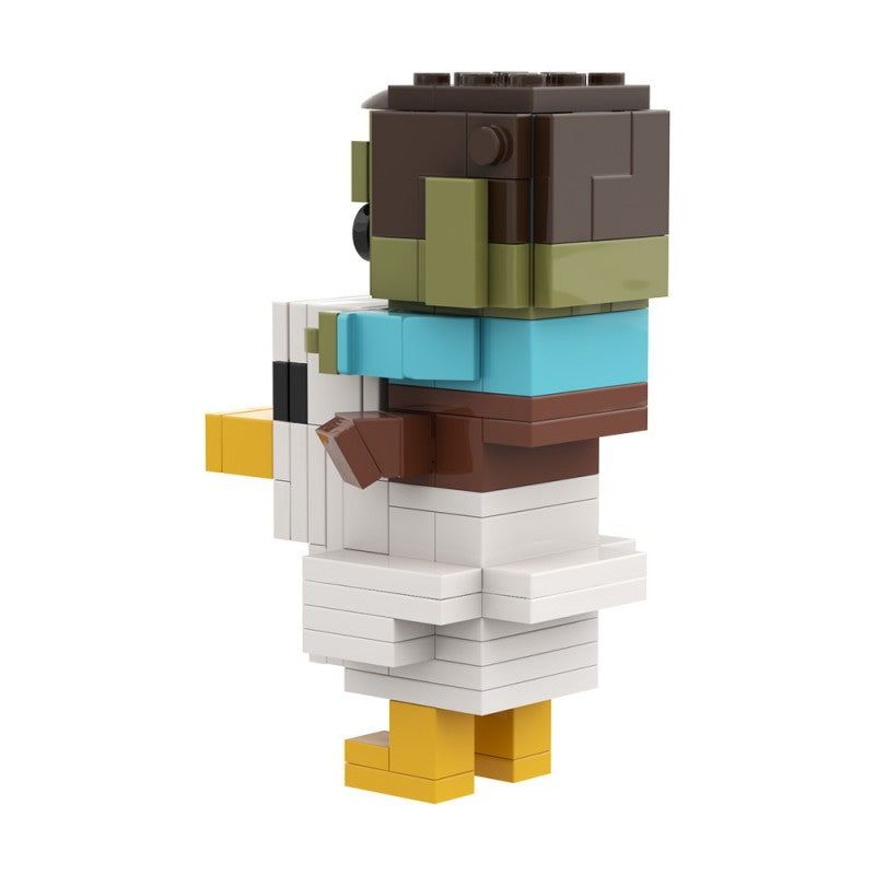 (Gobricks version) 117pcs MOC Chicken Jockey