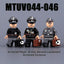 MTUV044-046 Military armored soldier Minifigures