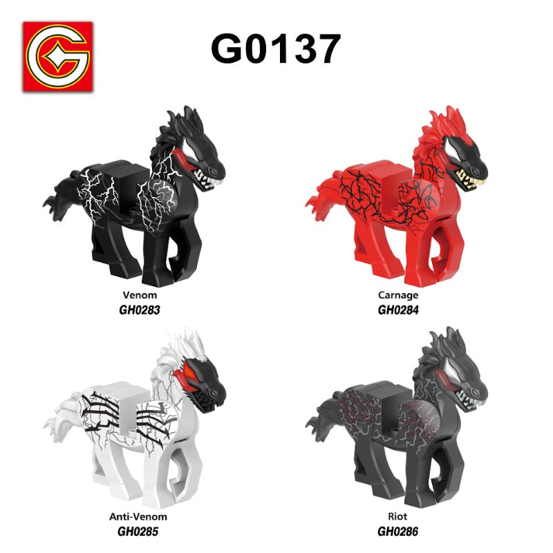G0136 G0137 Venom series Minifigures – Joy Bricks