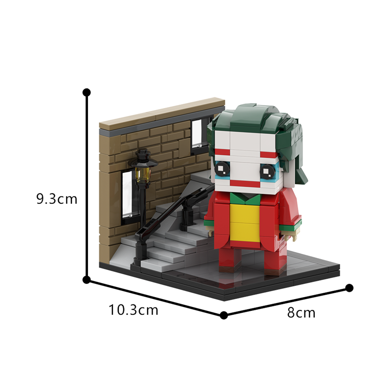 (Gobricks version)  248PCS Clown 2- Staircase Clown
