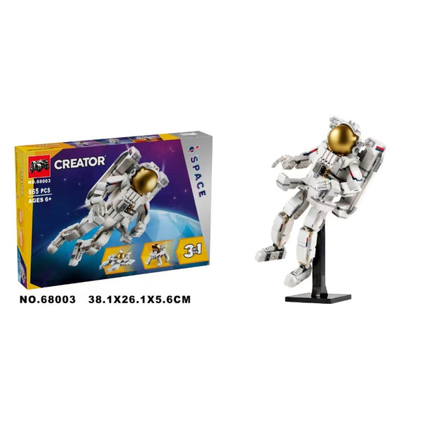 665PCS 68003 Space Astronaut – Joy Bricks