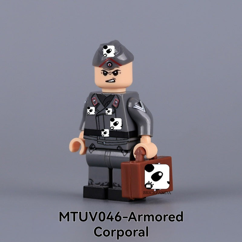 MTUV044-046 Military armored soldier Minifigures