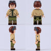 MT40-43 WWII American, French and German soldiers Air Force Minifigures