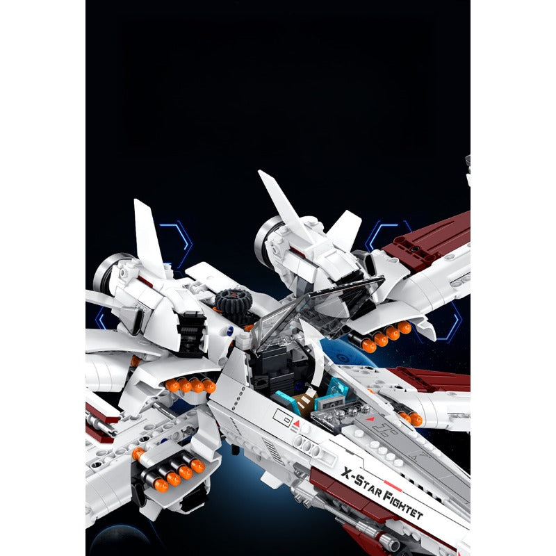 1109pcs ZAPE 98003 X-Fighter