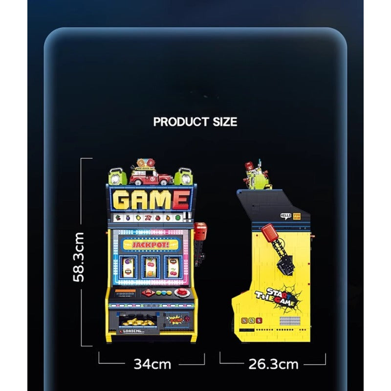 3571pcs GULY 60542 Fruit Arcade with motor set