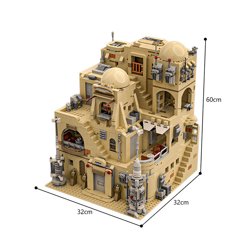 2478PCS MOC-183202;Star Wars(Mos Eisley Cantina)