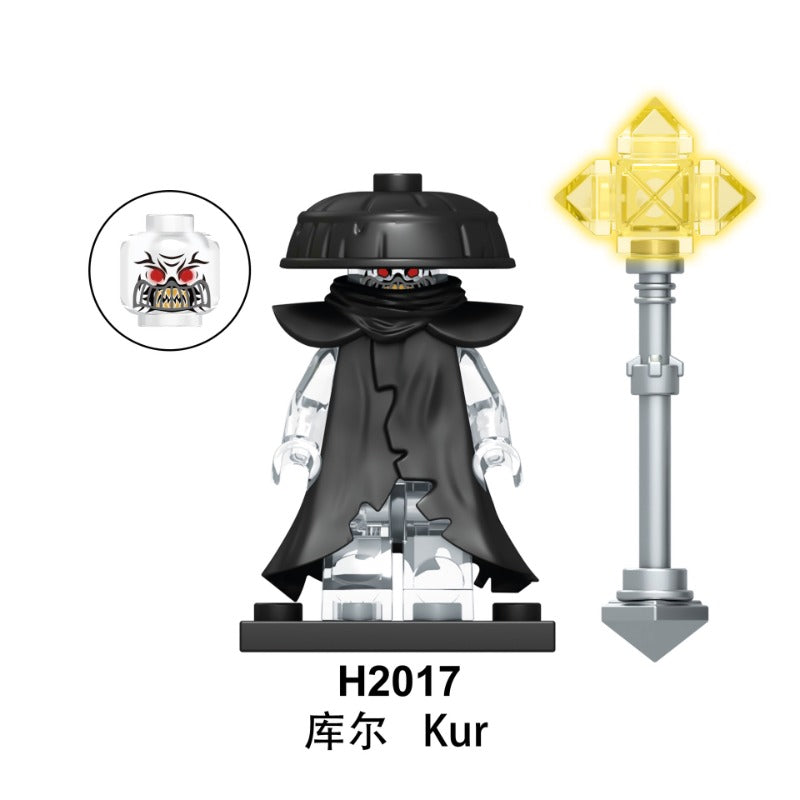 RT8006 Phantom Ninja Series Bans Five Person Group Minifigures