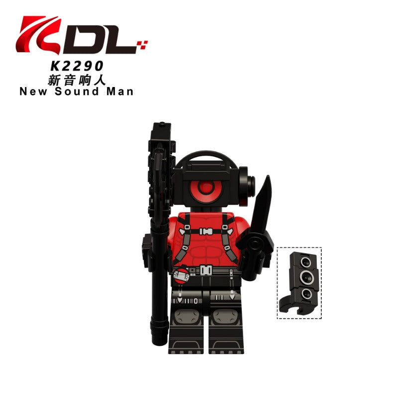 KDL844 Skibidi Toilet series Minifigures – Joy Bricks