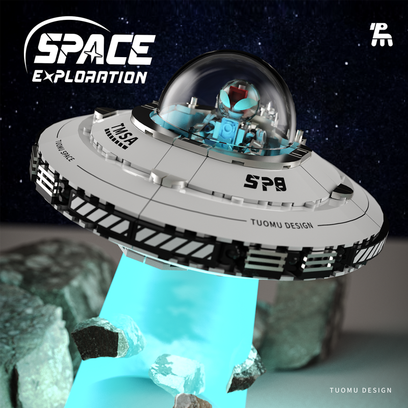 TUOMU T3012 Space UFO spaceship