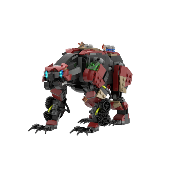 Gobricks version) 548pcs MOC-184219 Fireclaw (Horizon) – Joy Bricks