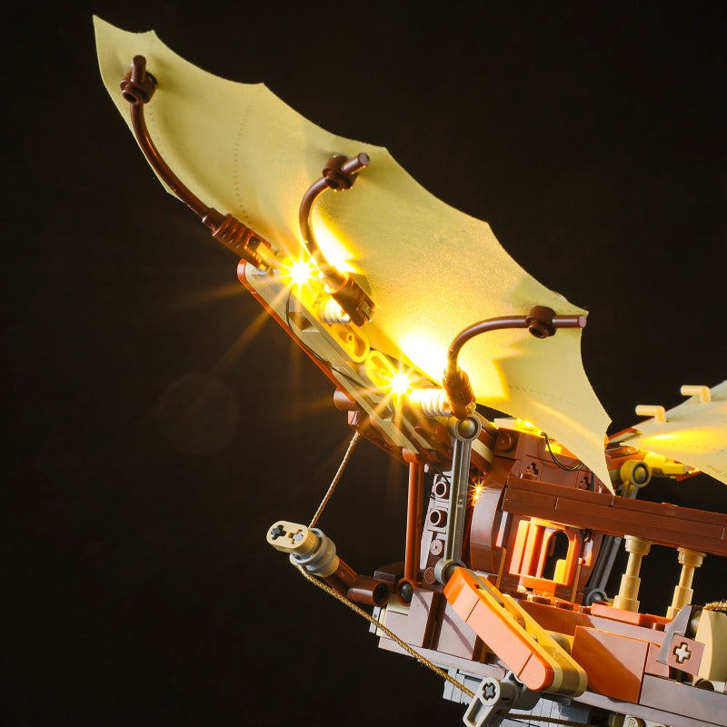 493 pcs Leonardo da Vinci's Flying Machine