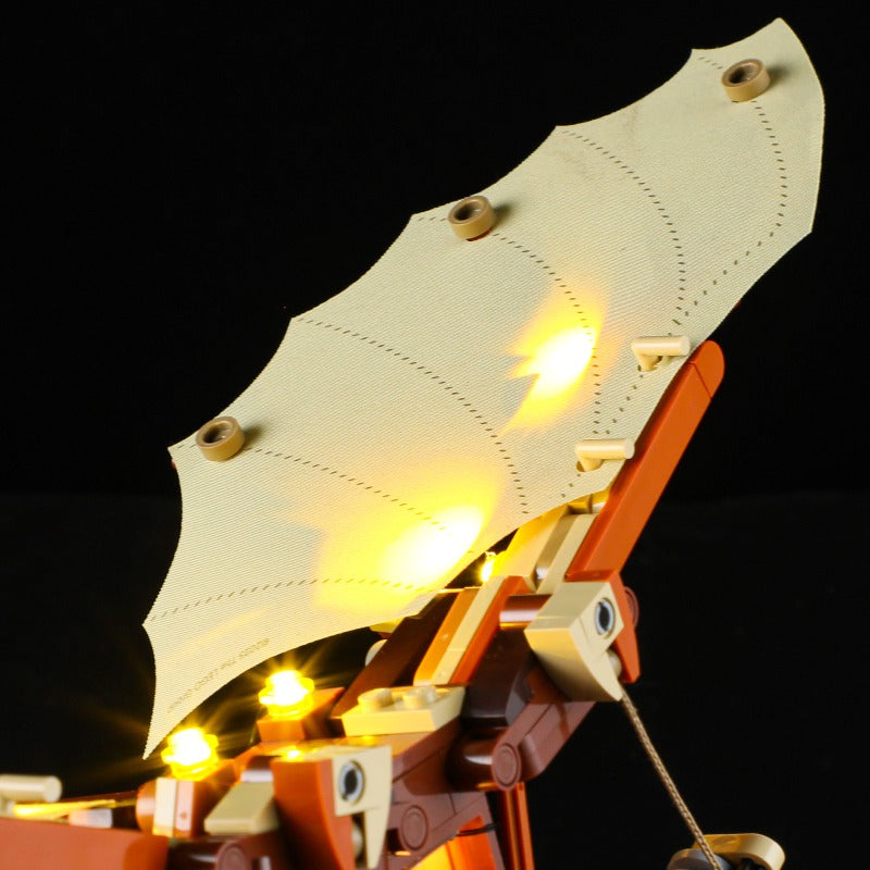 493 pcs Leonardo da Vinci's Flying Machine