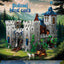 6640+PCS BK 33924 Medieval Jungle Castle