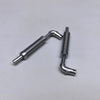4pcs Chrome Engine Exhaust Pipe Building Blocks Parts