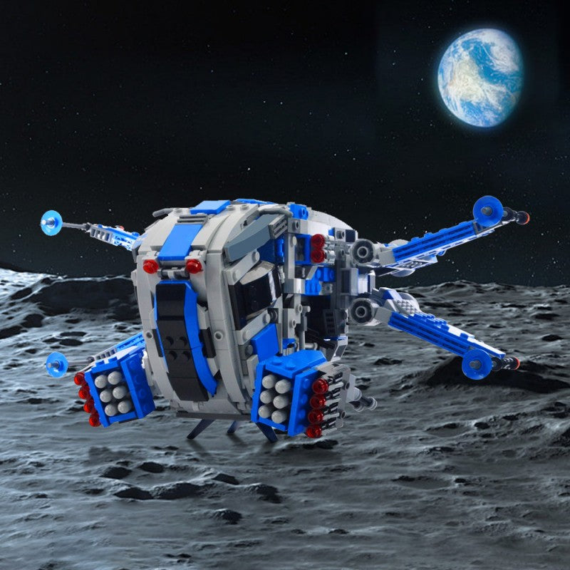 (Gobricks version) 1020pcs MOC-214719 501st Legion X Wing Dropship