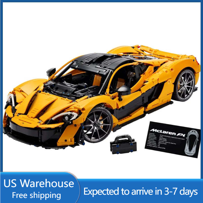 (Ship from US warehouse) 3893 pcs McLaren P1 1:8