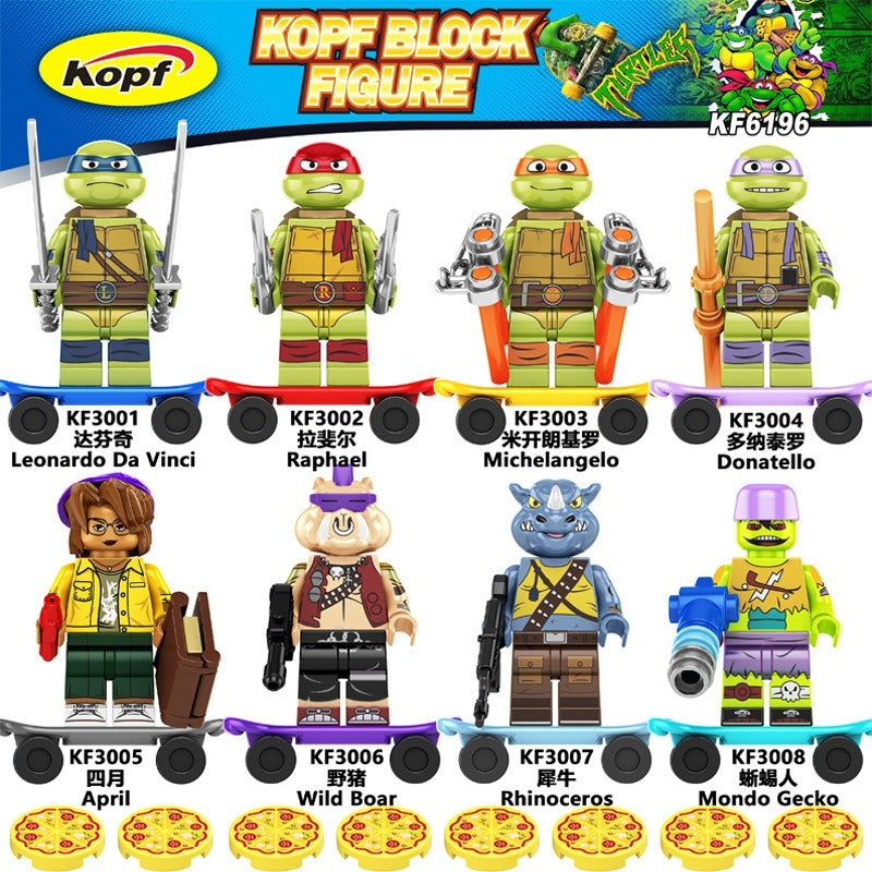 KF6196 Movies and TV Series Teenage Mutant Ninja Turtles Da Vinci