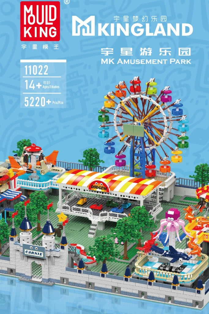 5220PCS Mouldking 11022 Mouldking Amusement park (electric remote control)