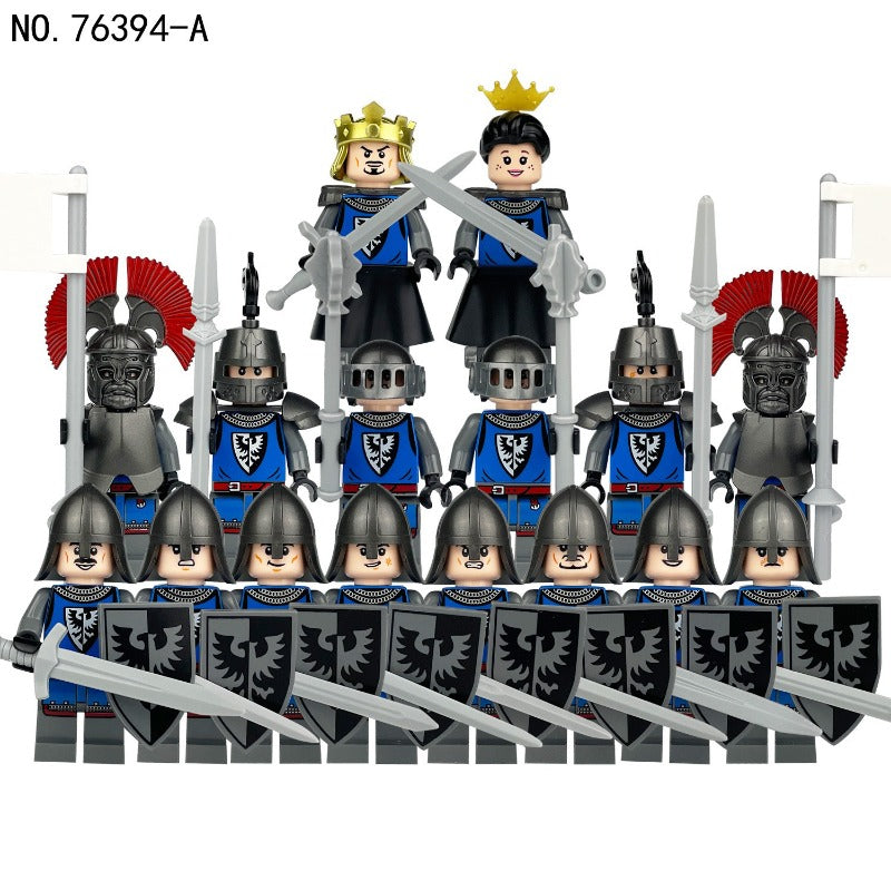 76394A/B 76397A/B The Knights of the Ancient Roman Century Minifigures