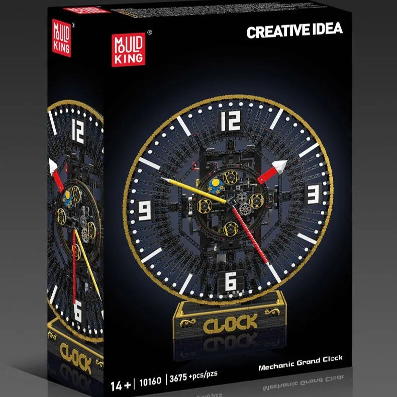 3675 pcs MouldKing 10160 Mechanic Grand Clock