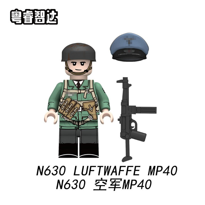 N629-632 Military Series Soldier Minifigures