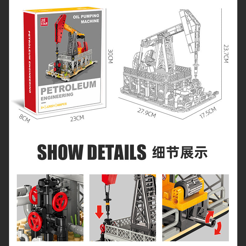 JIESTAR Chemical Series : Pumping unit & Oil refinery & Transport storage factory