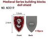 N3025-3030 Medieval Castle Shield Minifigures accessory