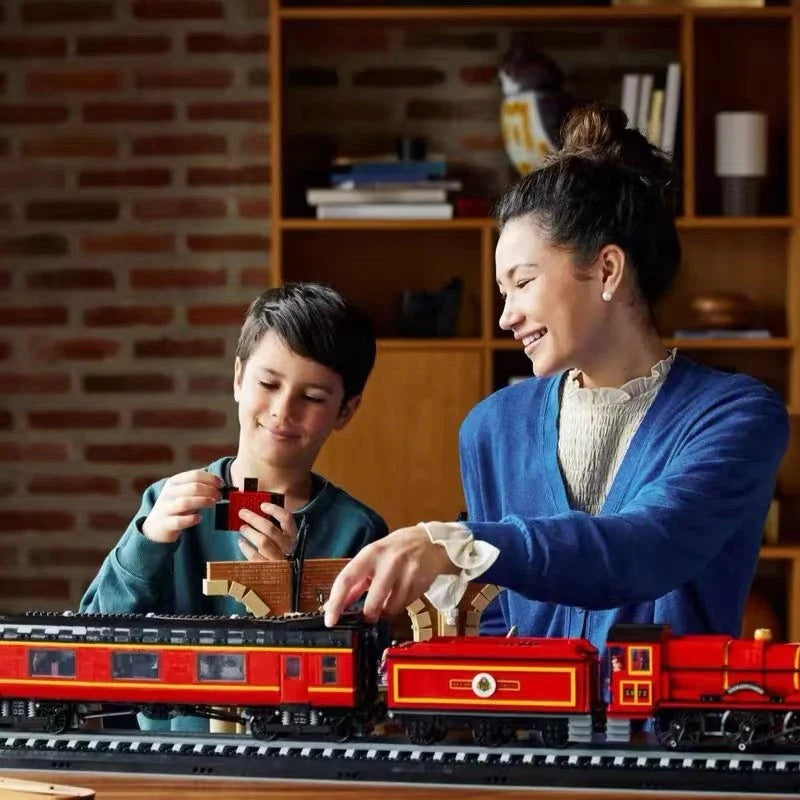 5129PCS 87020 Hogwarts Express Compatible 76405