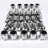 4pcs Chrome Engine Exhaust Pipe Building Blocks Parts