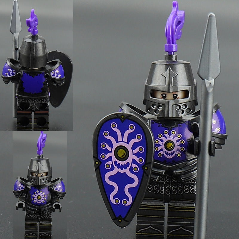 VP18 VP124-VP129 Medieval Lion King Castle Series Knight Minifigures
