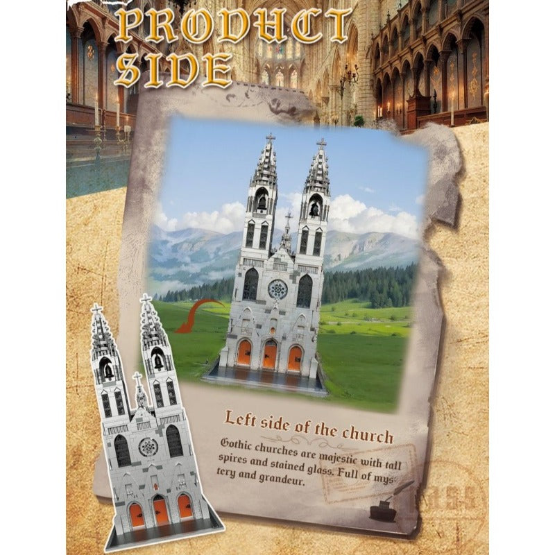 4034+PCS BK 33920 Gothic cathedral