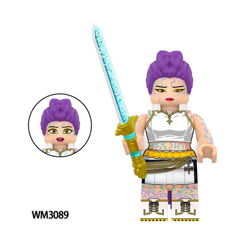 K-POP・アジア s WM6229 KPop Demon Hunters Series Minifigures – Joy Bricks