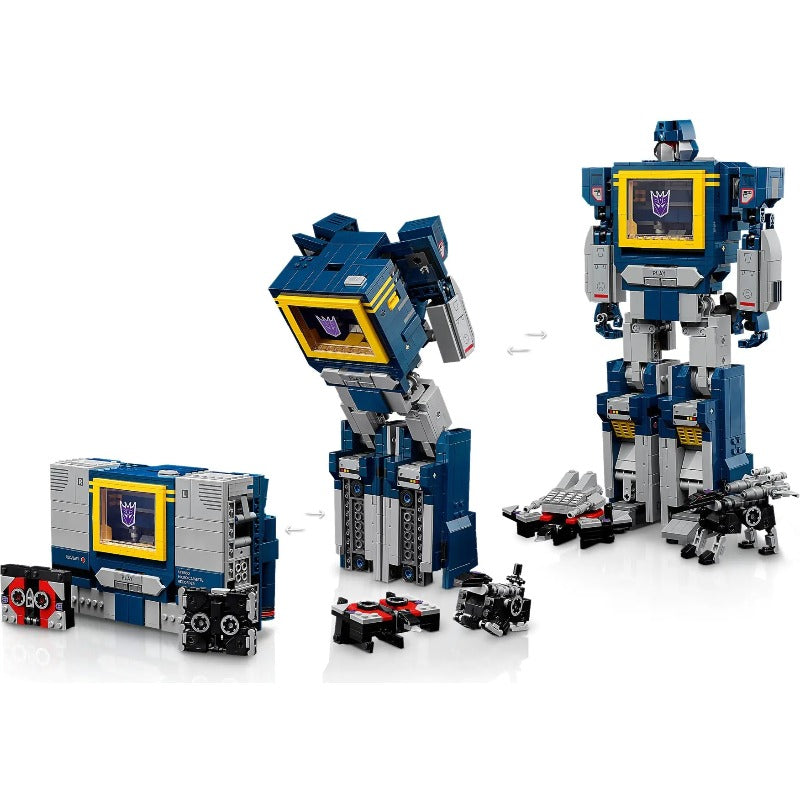 1505 pcs Transformers: Soundwave (without sound block)