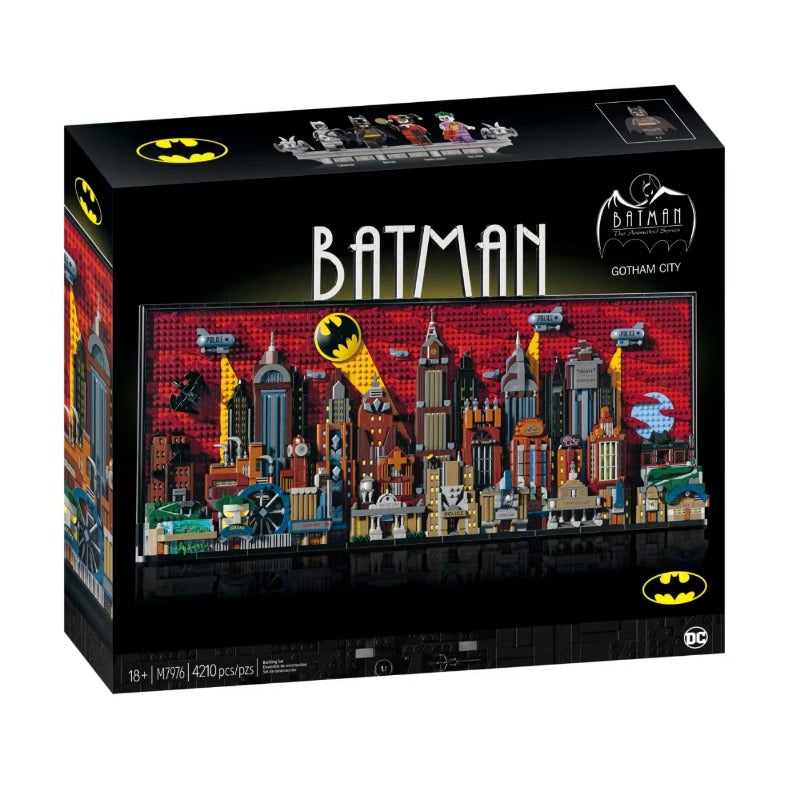 (Ship from US warehouse) 4210 pcs Batman: The Animated Series Gotham City